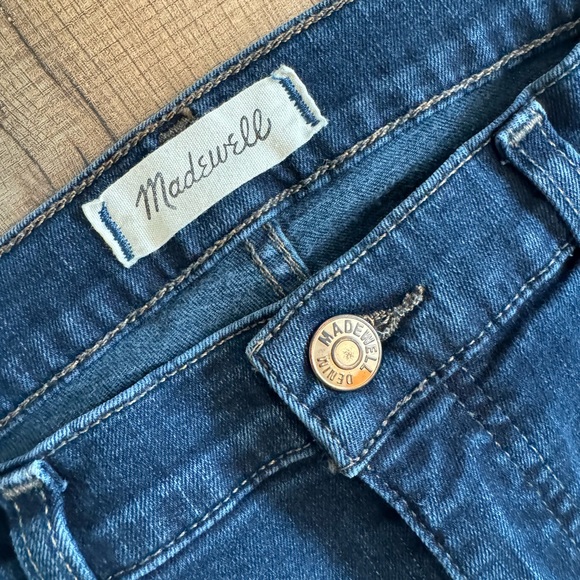 MADEWELL 10-Inch Women’s High Rise Skinny Jeans in Hayes Wash Sz 31 - Picture 3 of 9